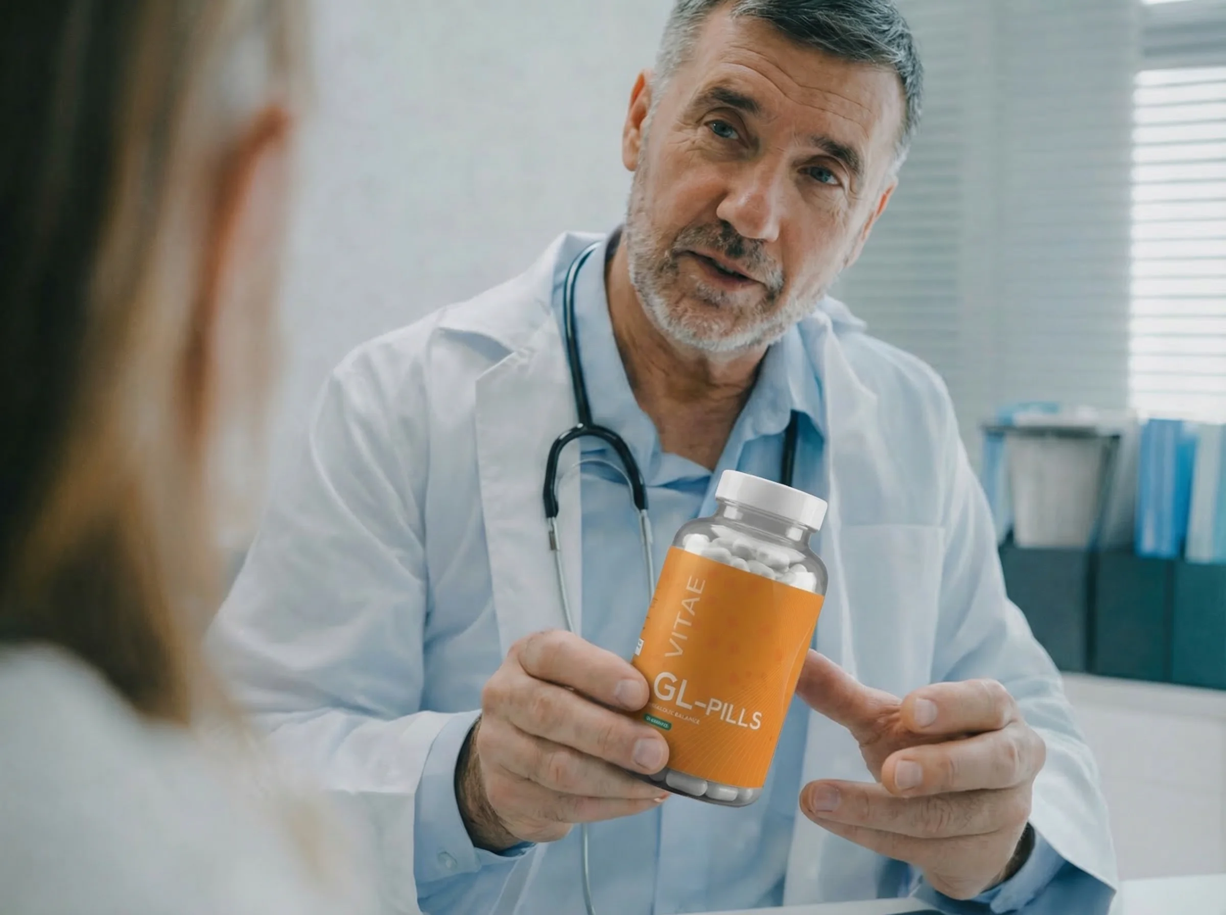 GL-Pills in der Hand